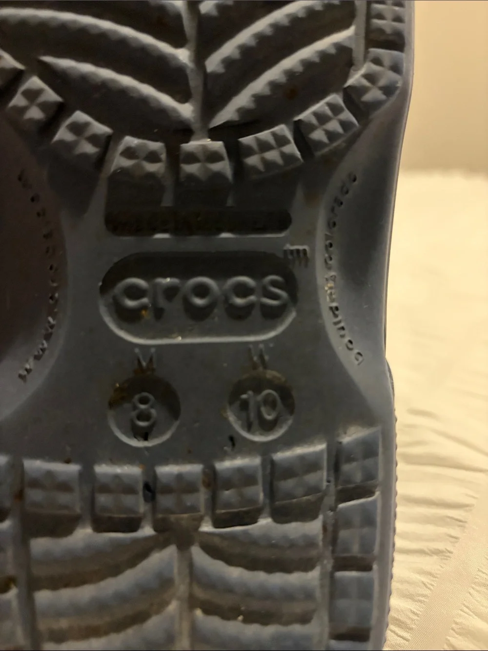 CROCS  Men’s SZ 8 / Women’s SZ 10 Navy Classic Clog